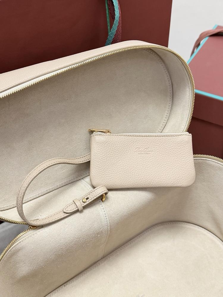 Loro Piana Large Vanity Case in Grained Leather