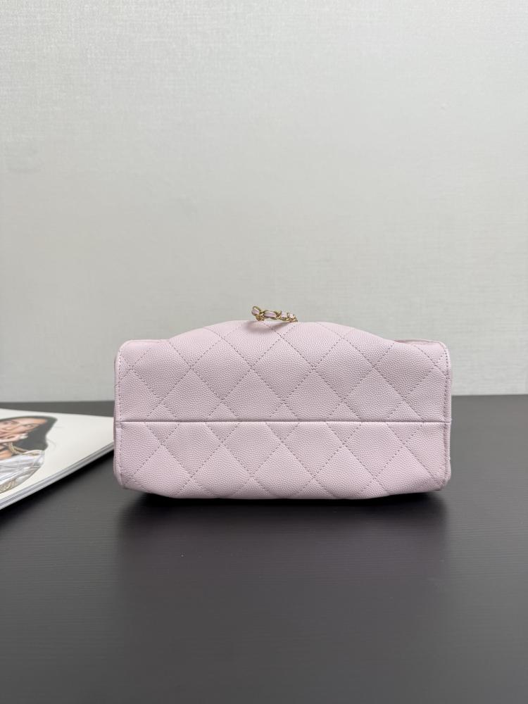 Chanel Quilted Drawstring Tote Bag