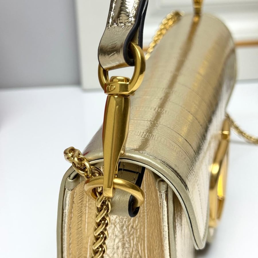 Valentino Garavani Loco Calfskin Leather Bag