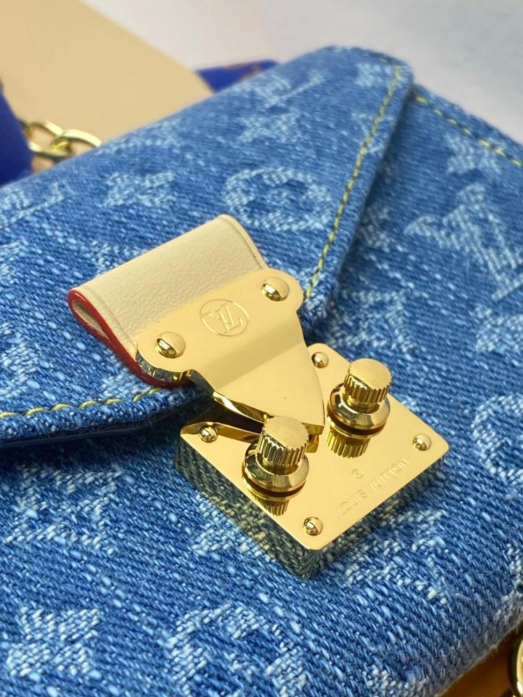 Louis Vuitton Micro Métis Monogram Jacquard Denim