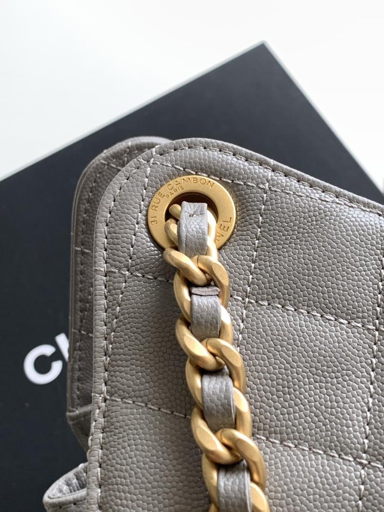 Chanel AS5293 Quilted Hobo Drawstring Bag