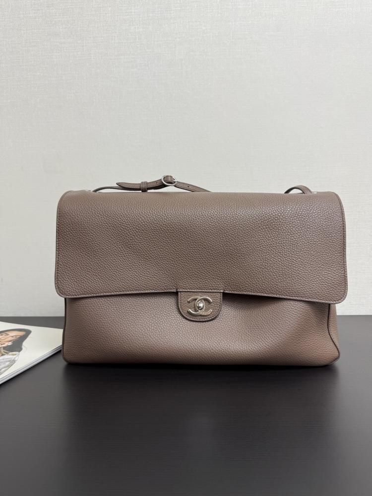 Chanel Grained Leather Flap Bag