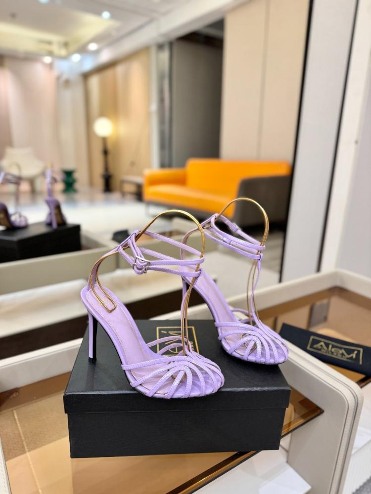 Alevì Milano Strappy High-Heel Sandals (10.5cm) - Sizes 35-39
