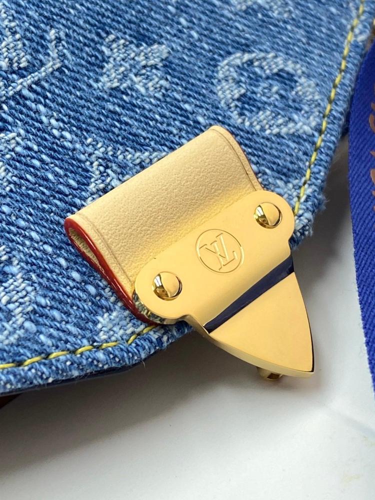Louis Vuitton Micro Métis Monogram Jacquard Denim