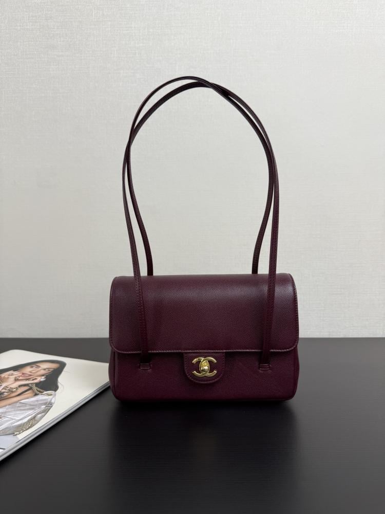 Chanel Minimalist Grained Leather Flap Bag