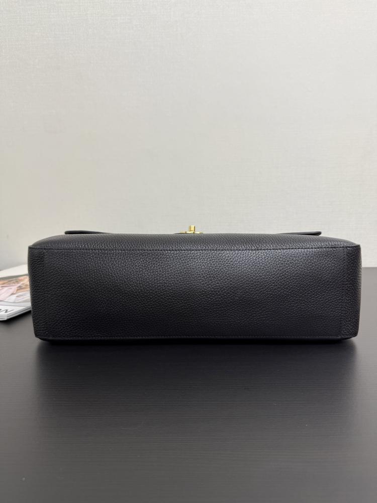Chanel Grained Leather Flap Bag