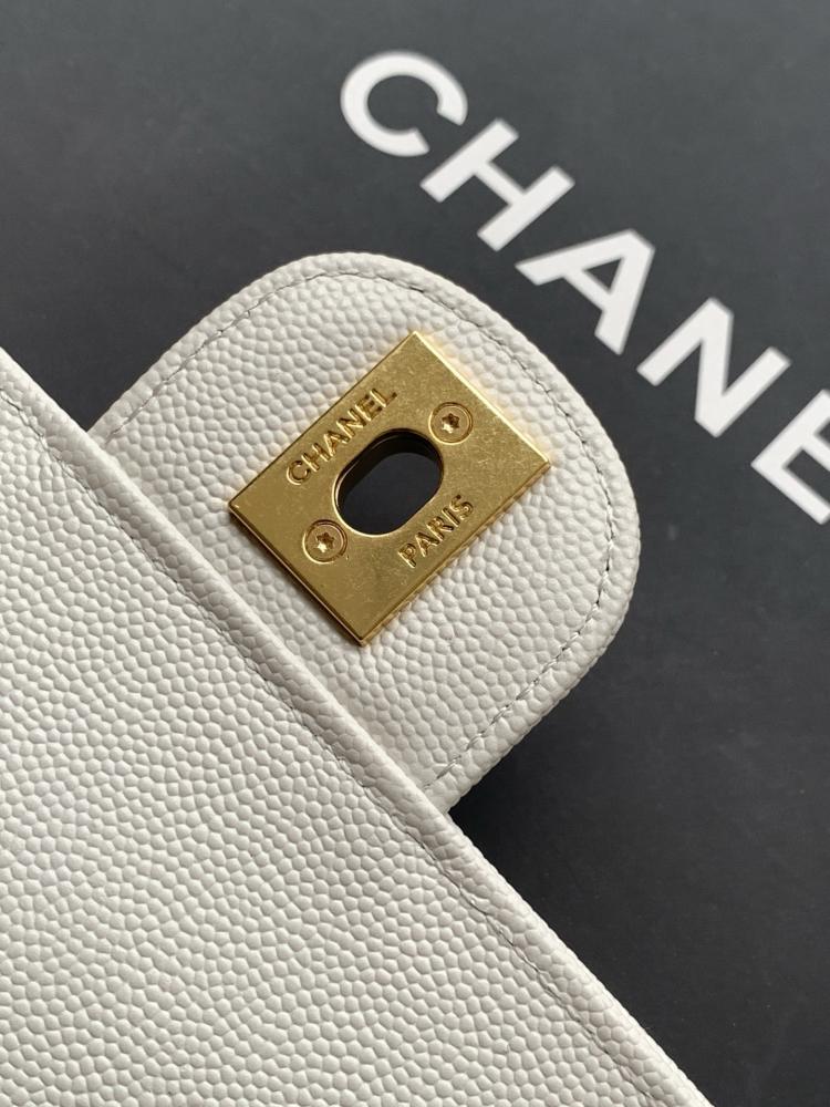 Chanel Grained Leather Flap Shoulder Bag