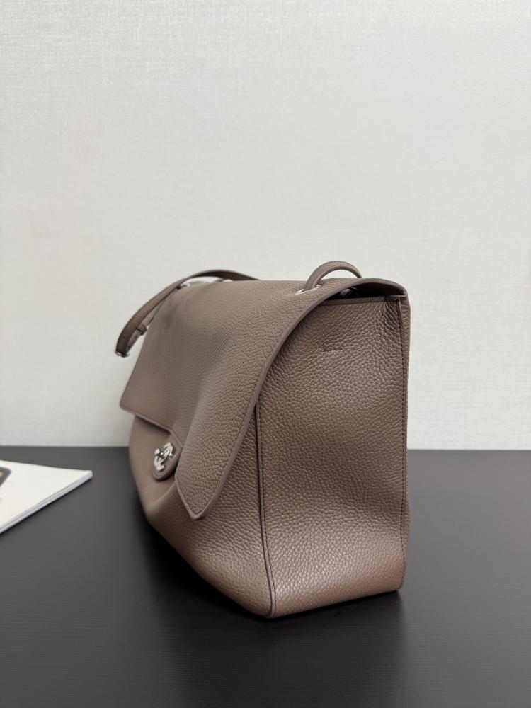 Chanel Grained Leather Flap Bag