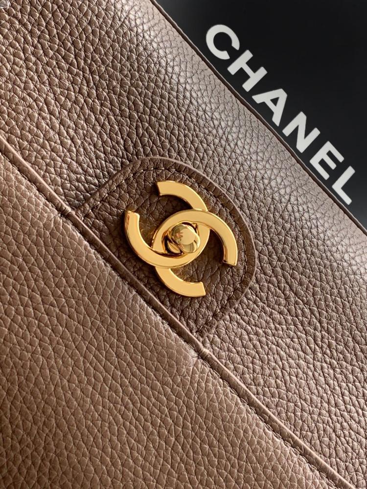 Chanel Grained Leather Flap Bag