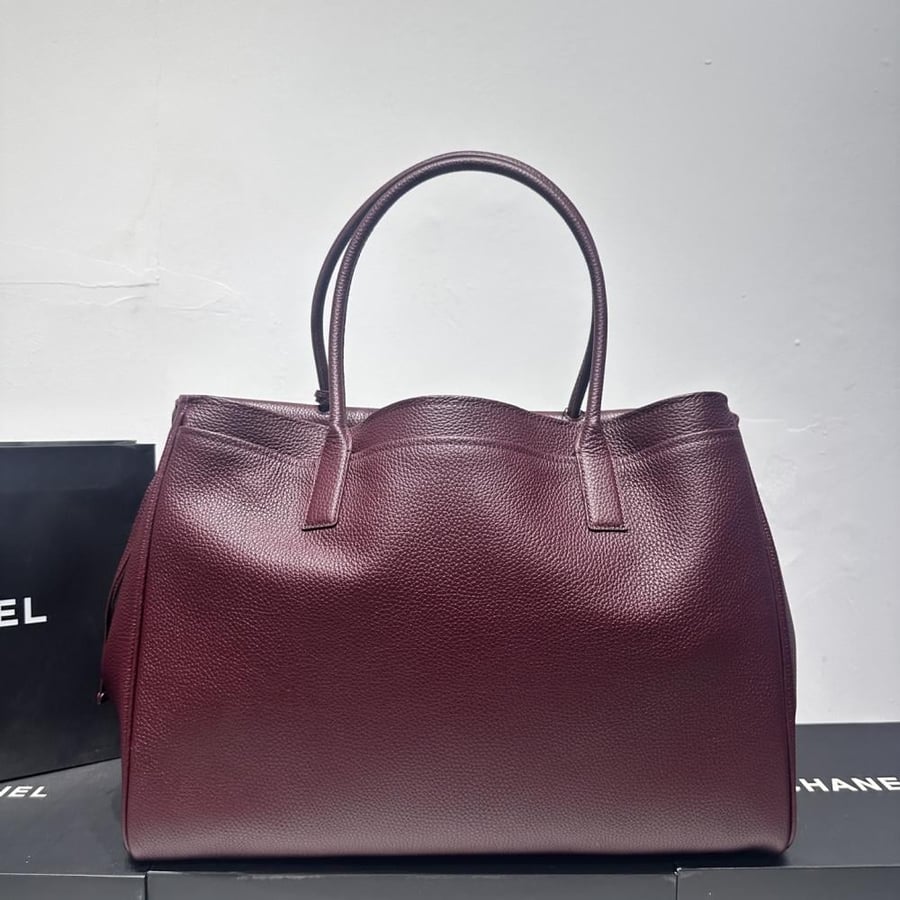 Chanel Grained Leather Tote Bag 33*43*17.5