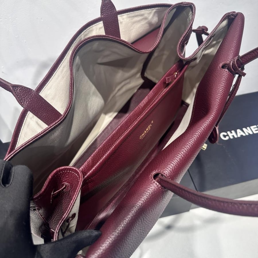 Chanel Grained Leather Tote Bag 33*43*17.5