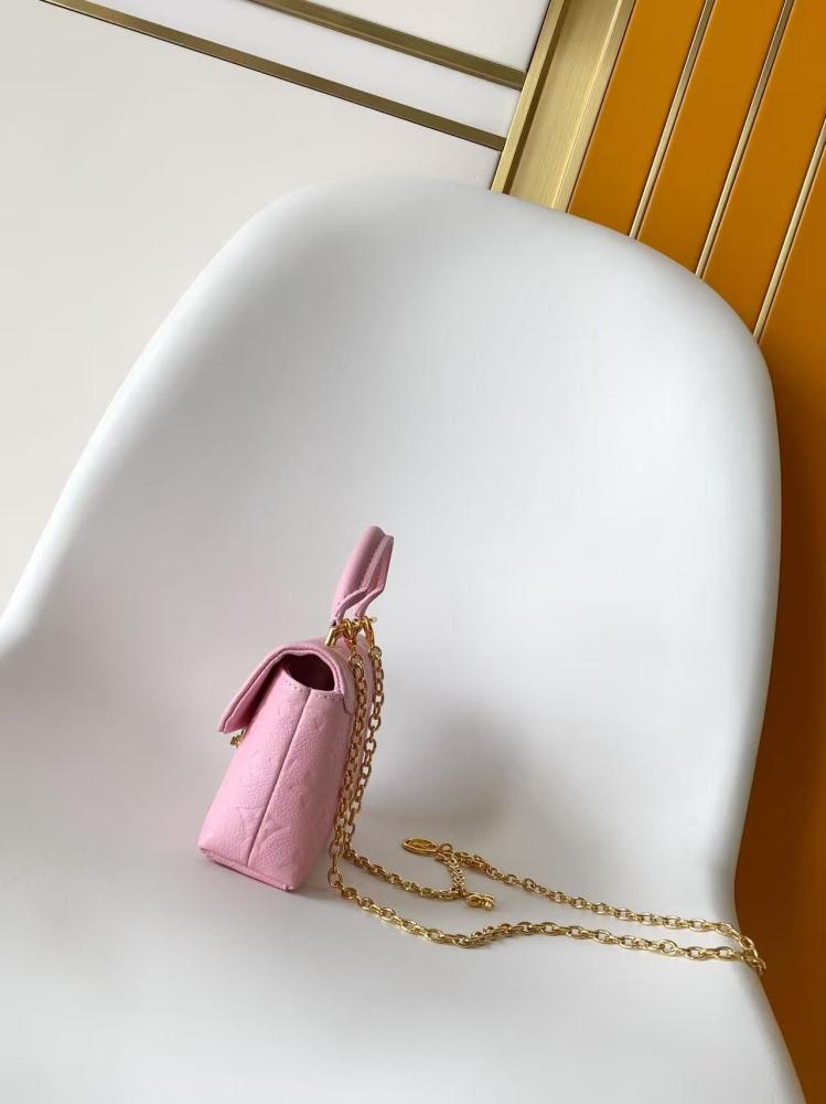 LV Monogram Empreinte Compact Chain Bag