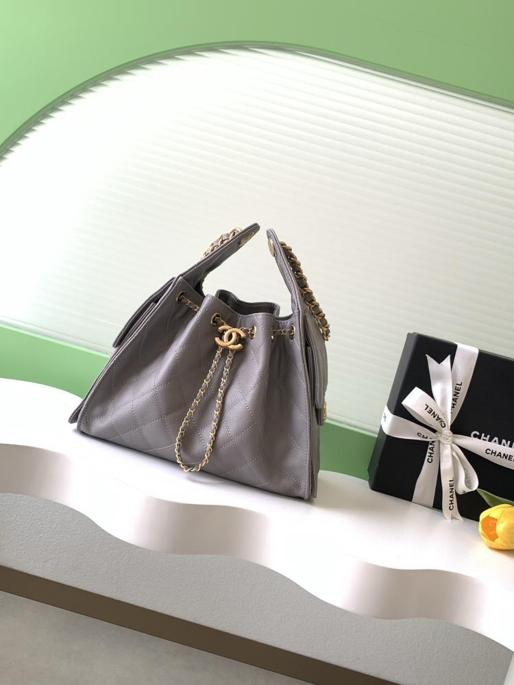 Chanel AS5293 Quilted Hobo Drawstring Bag