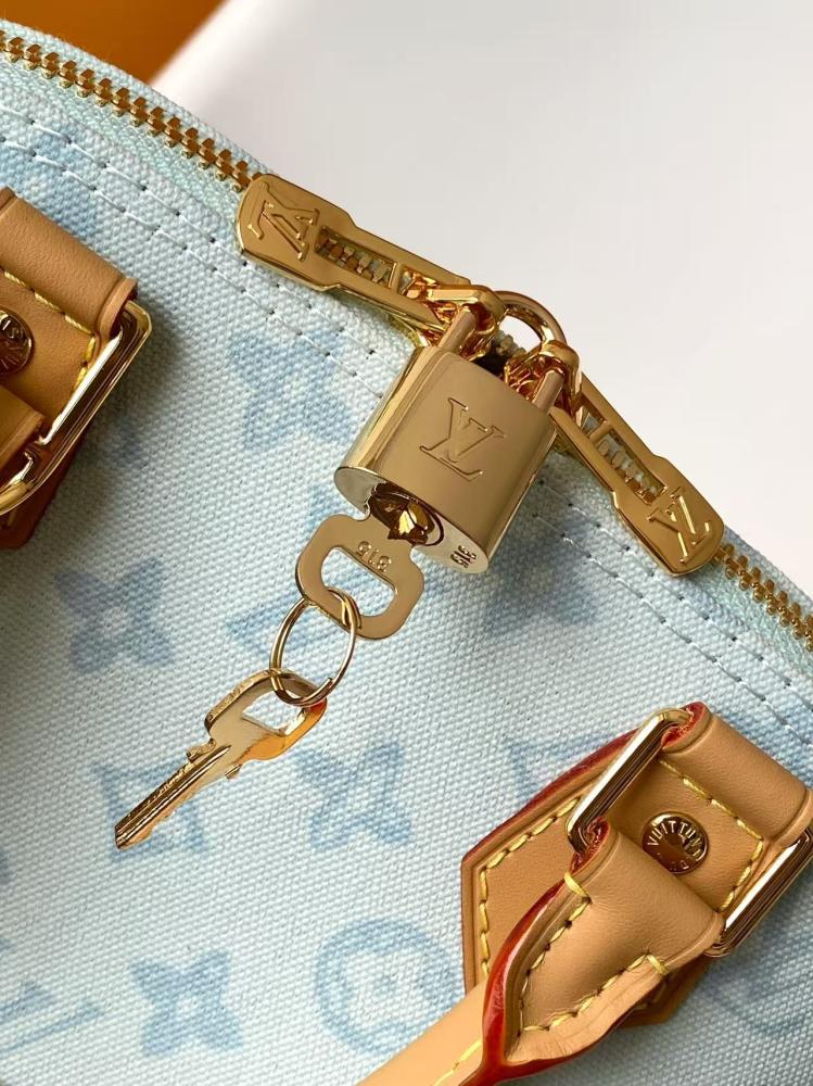 Louis Vuitton Alma BB Monogram Jacquard Denim Bag