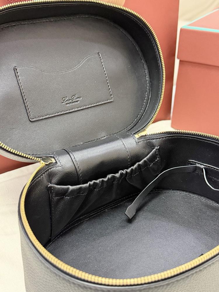 Loro Piana Extra Vanity Case in Plain Grain Calfskin