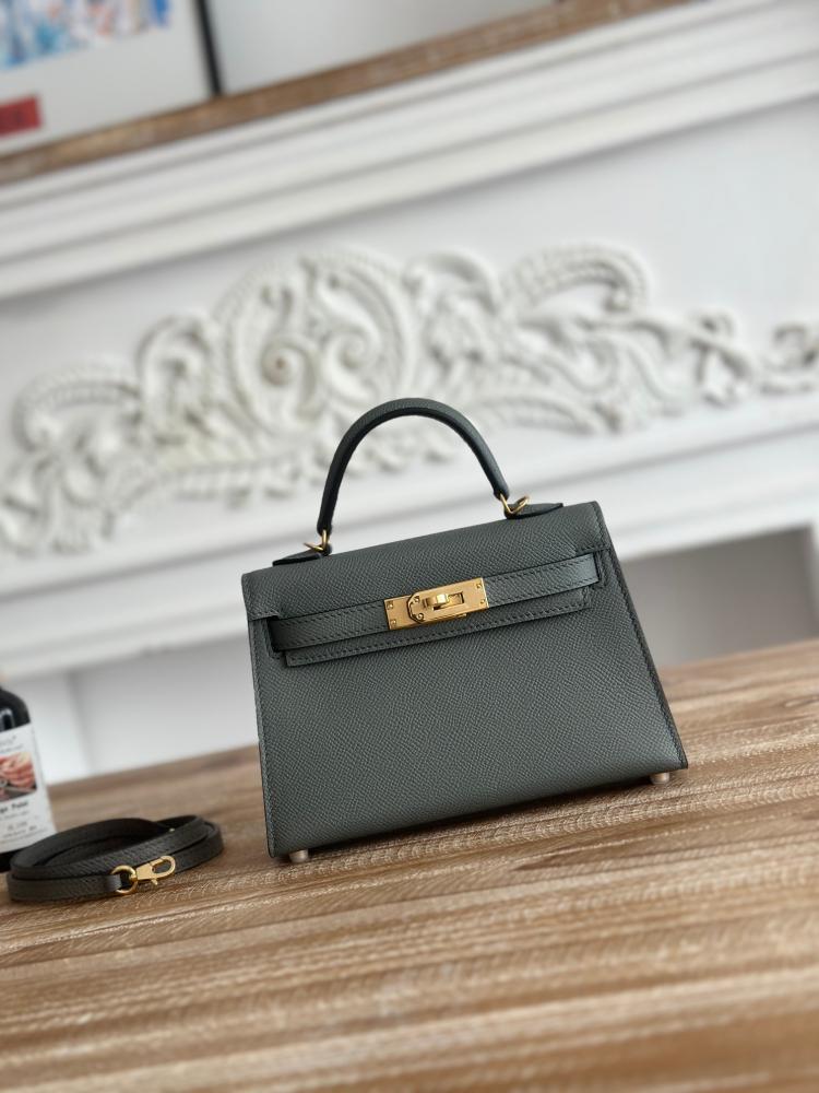 Hermes Mini Kelly II 19 Epsom/Chevre Bag