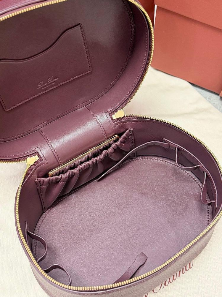 Loro Piana Extra Vanity Case in Plain Grain Calfskin