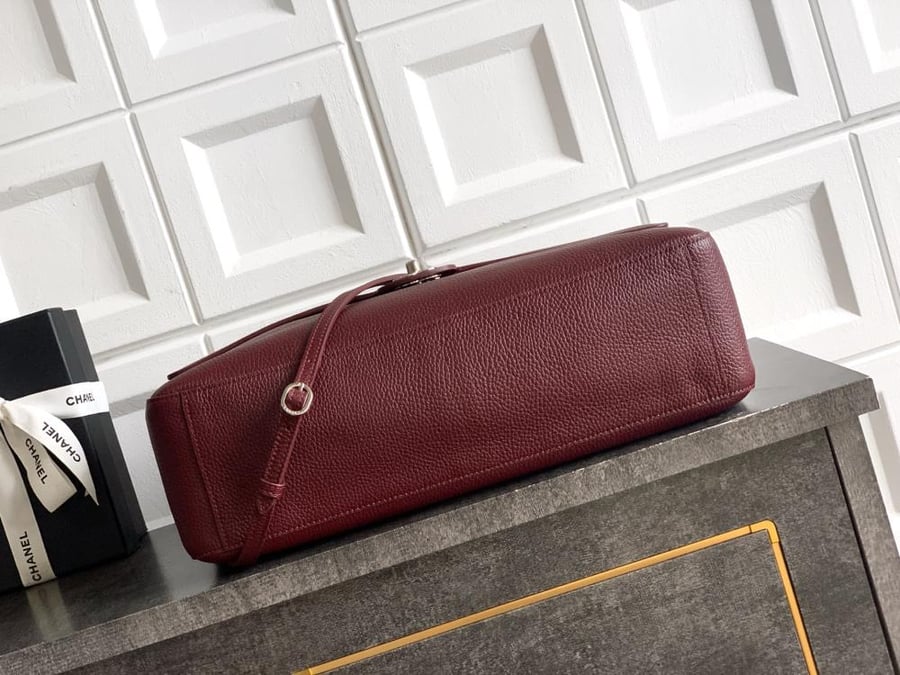 Chanel Grained Leather Flap Bag