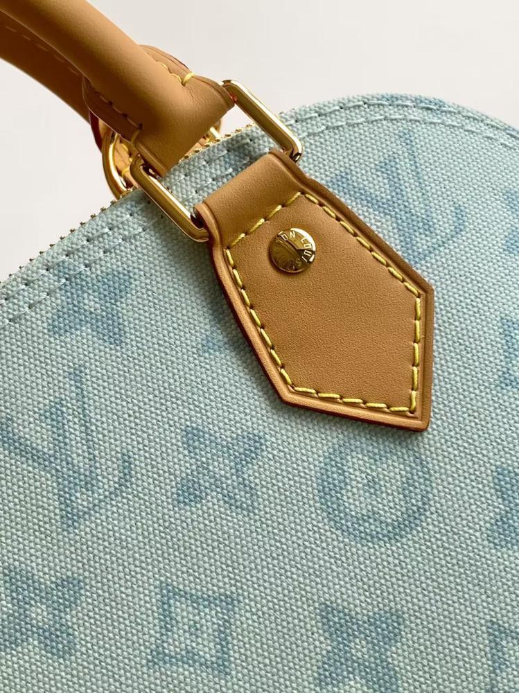 Louis Vuitton Alma BB Monogram Jacquard Denim Bag