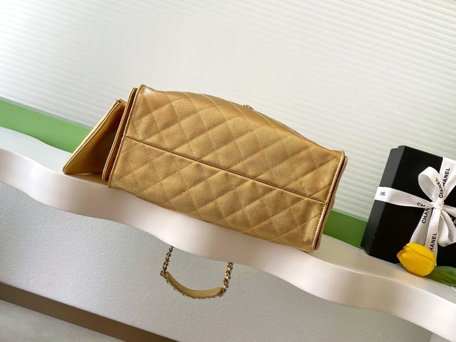 Chanel AS5293 Quilted Hobo Drawstring Bag