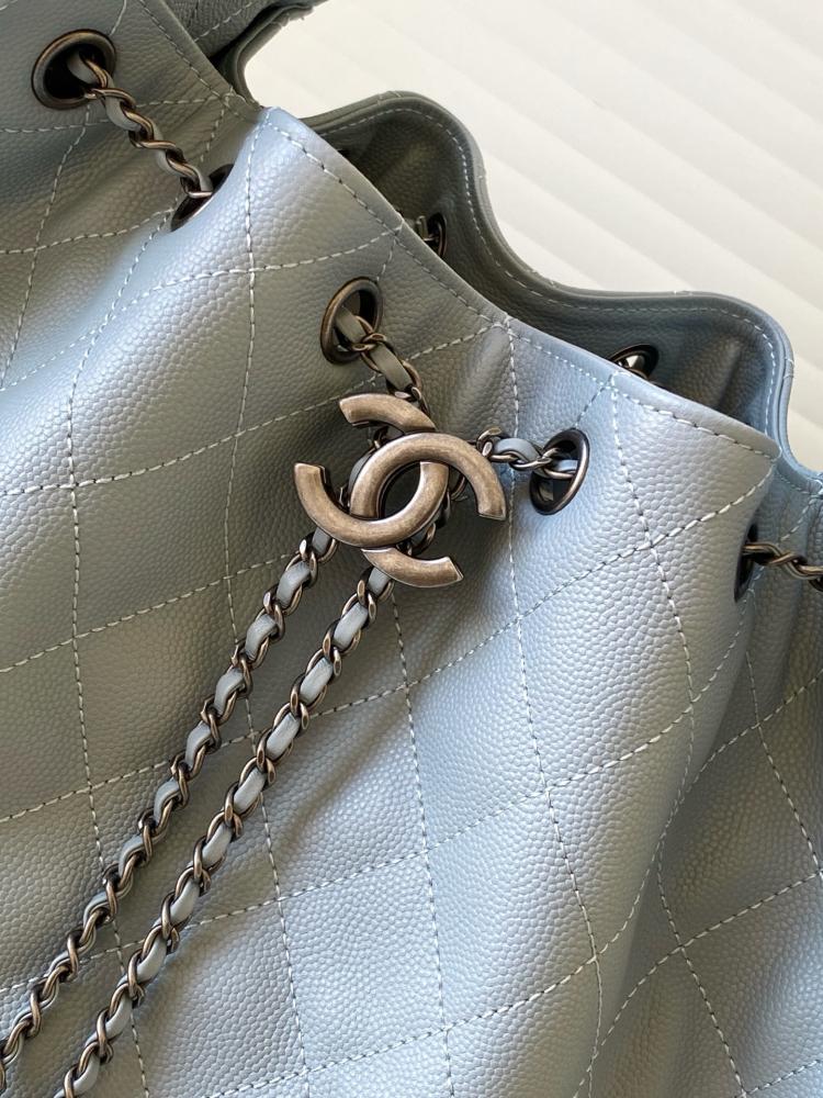 Chanel AS5293 Quilted Hobo Drawstring Bag