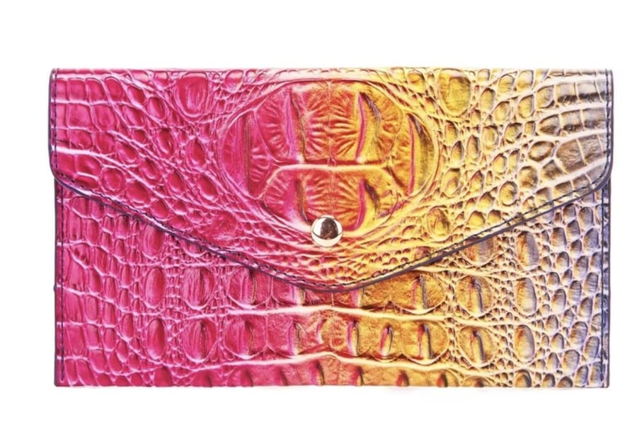 Croc Pouch - Sunset Pink