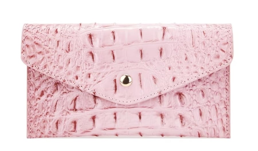 Croc Pouch - Baby Pink