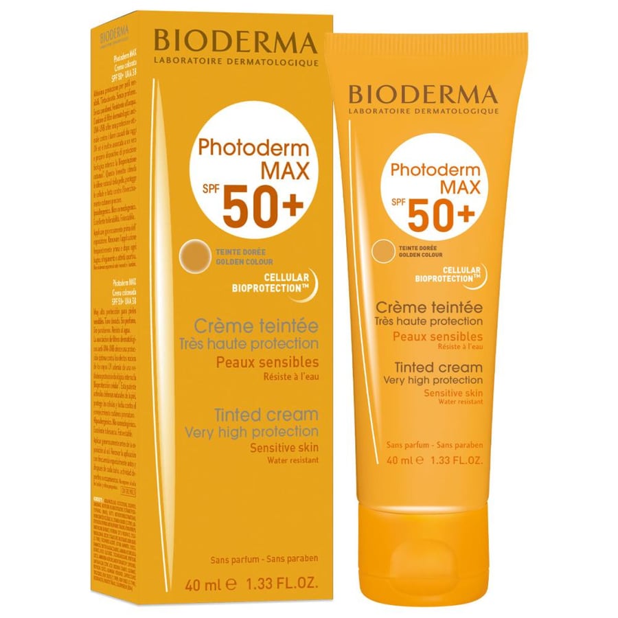 صورة عبوة بيوديرما فوتوديرم ماكس كريم ملون SPF 50 بلس 40 مل
