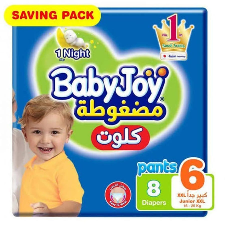 BABYJOY CULOTTE 6 SAVING JUNIOR XXL 6*8S