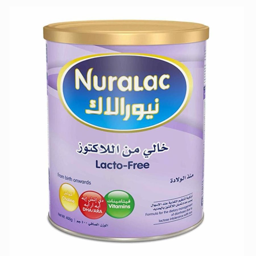 نيورالاك LF تركيبة حليب أطفال - 400 جم