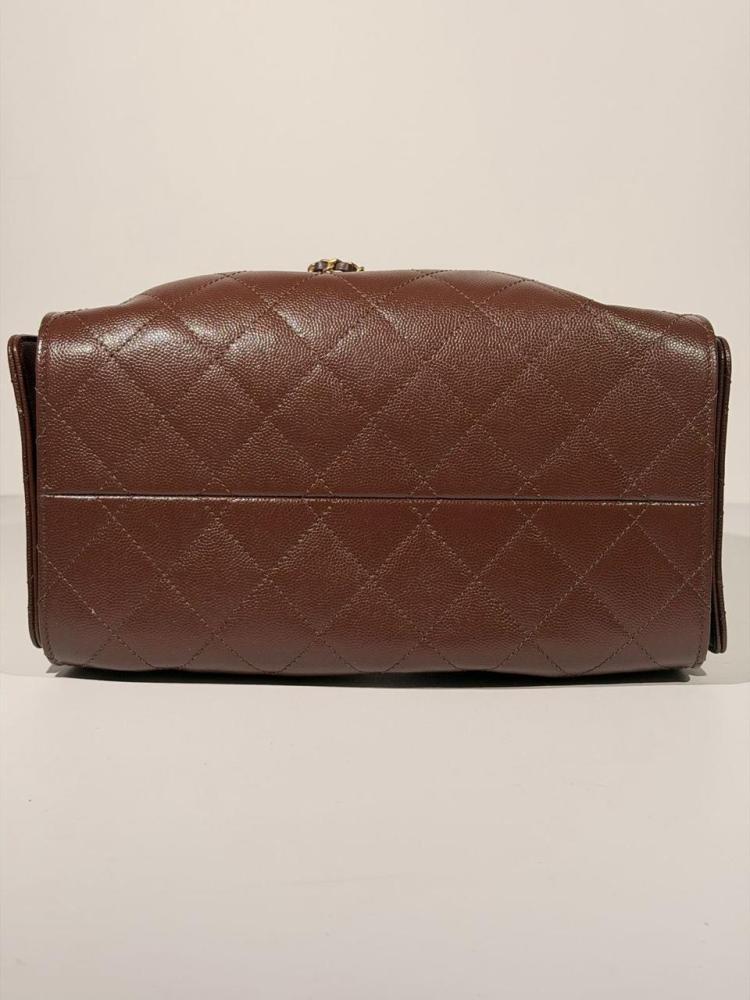 شانيل 25 باغ كافيار بني شوكولاتة | Chanel 25 Bag Caviar Chocolate Brown
