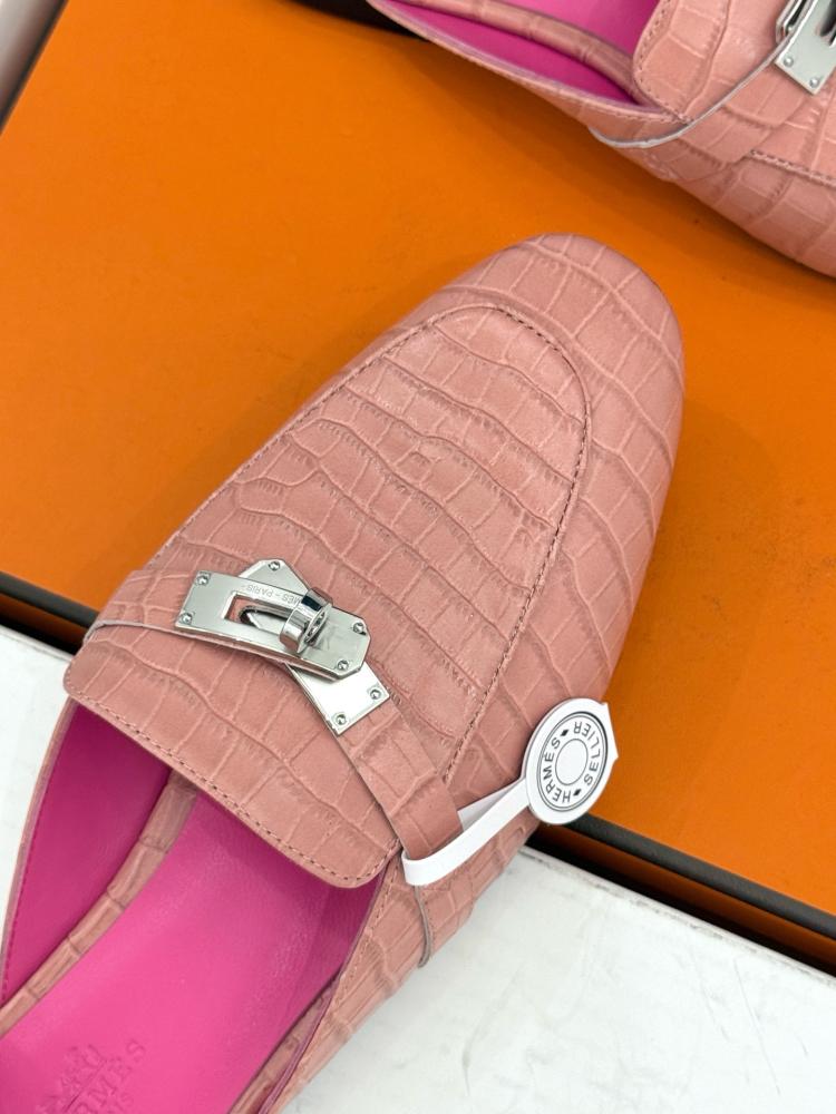هيرميس مول كيلي جلد تمساح | Hermès Kelly Crocodile Mule