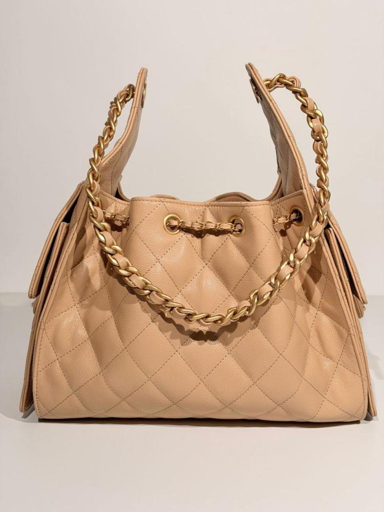 شانيل 25 باغ كافيار كراميل | Chanel 25 Bag Caviar Caramel