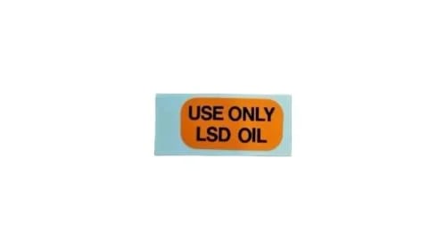 استيكر زيت الدفرنس LSD باترول أصلي