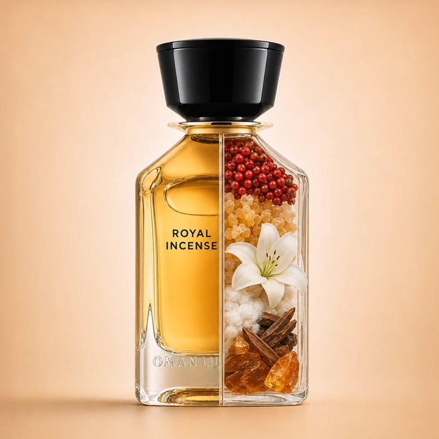 عطر رويال إنسنس من عمان لاكجري أو دو بارفان 100 مل