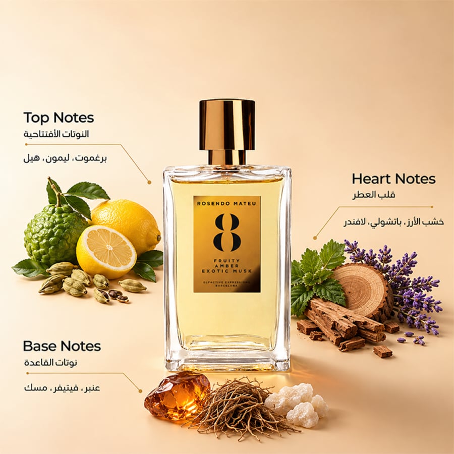 عطر رقم 8 او دي برفيوم من روسندو ماتيو 100 مل