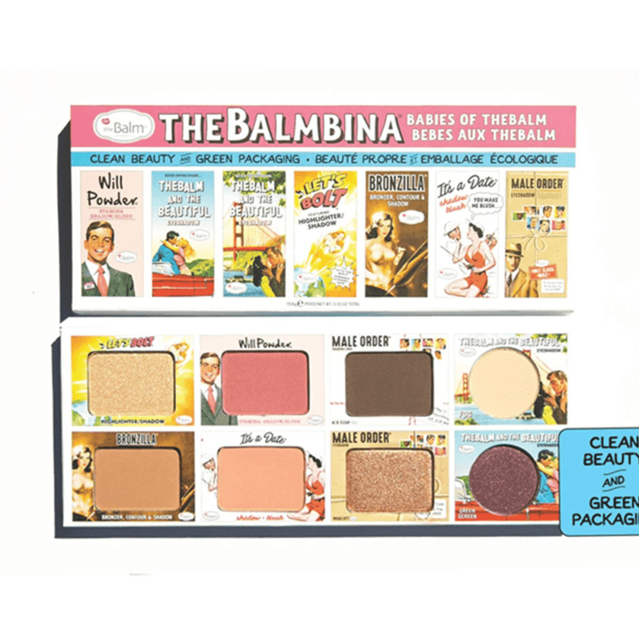 The Balm Eyeshadow Palette The Balmini 8 colors