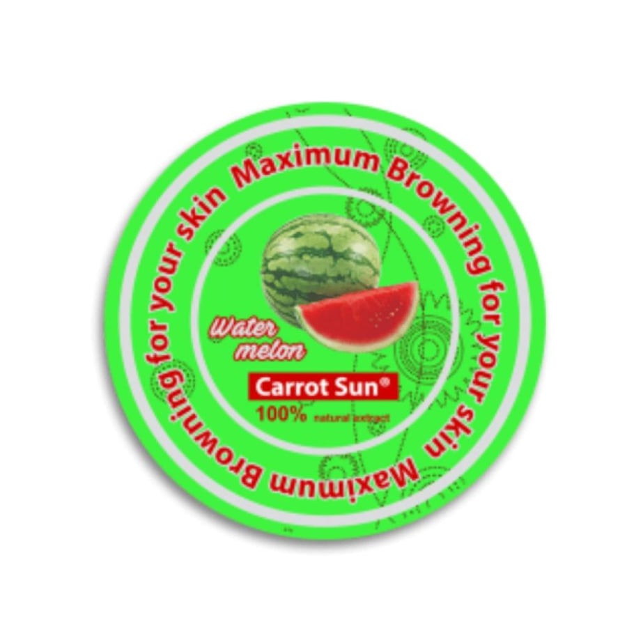 Carrot Sun Cream for Skin Tanning with Watermelon 350ml