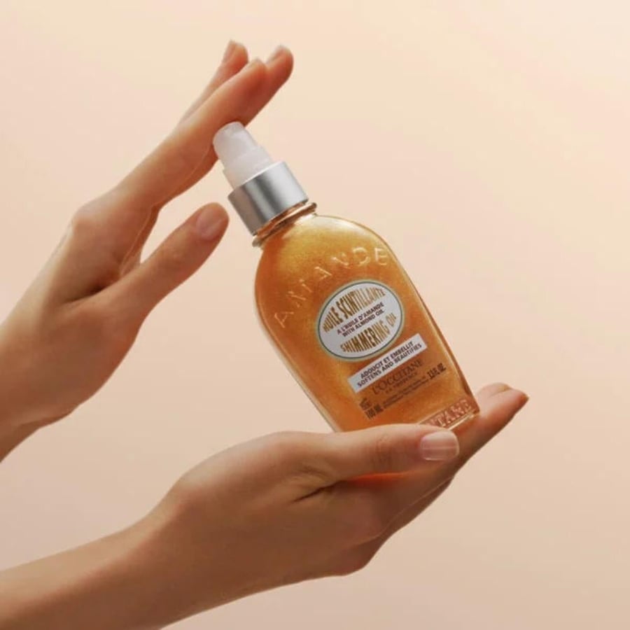 Luxitan shimmering almond oil for the body 100 ml