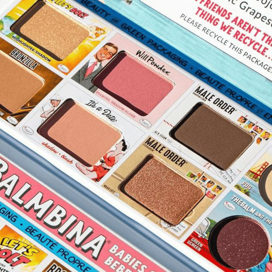 The Balm Eyeshadow Palette The Balmini 8 colors