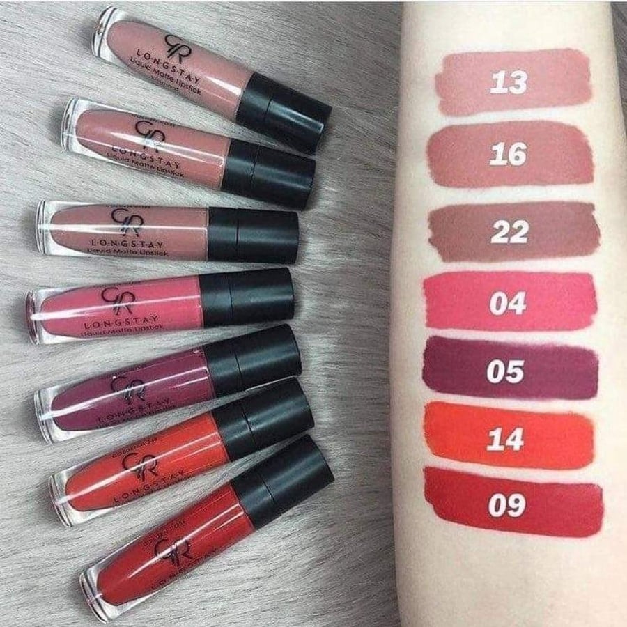 Golden Rose, matte liquid lipstick - shade 11