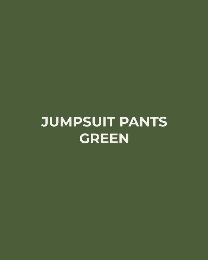 3pc Jumpsuit Pants - Green