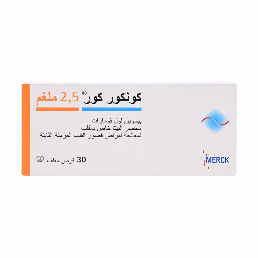 CONCOR COR 2.5MG TAB 30