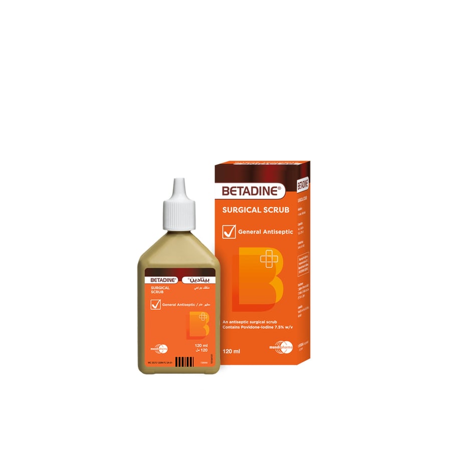 BETADINE 120ML SURGICAL SCRUB