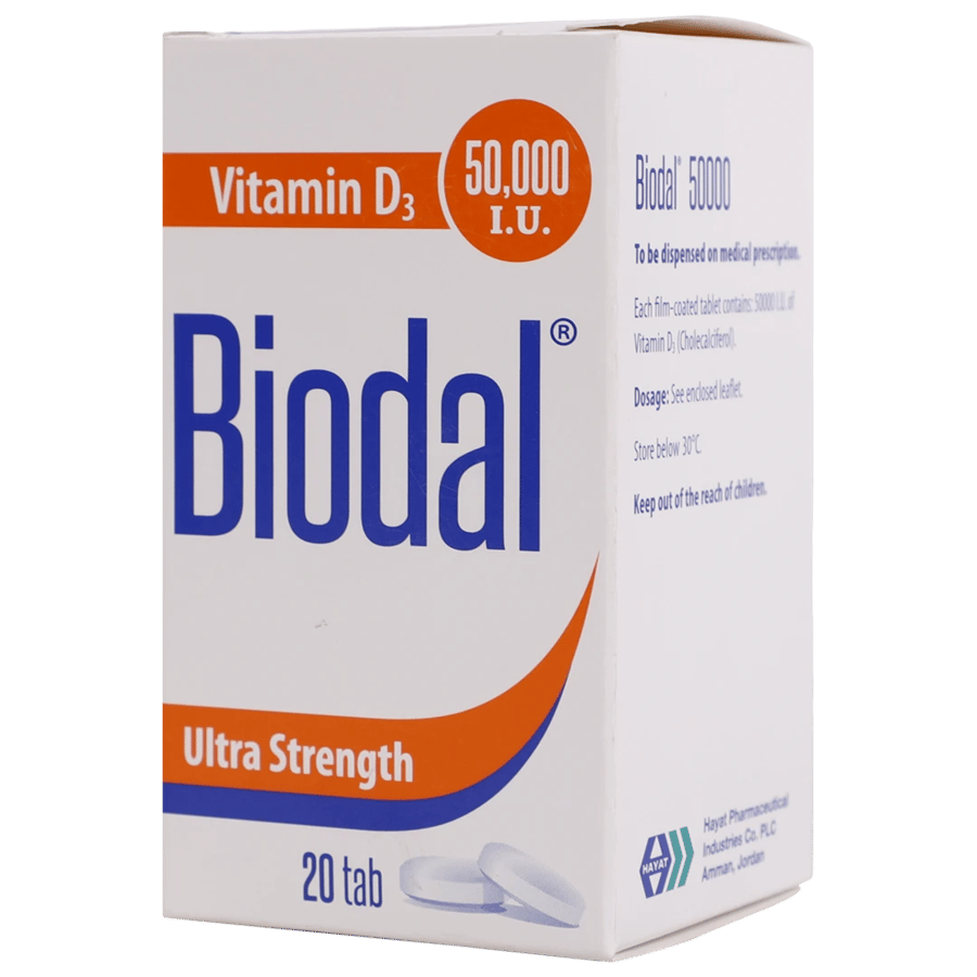 BIODAL 50000 I.U 20TAB