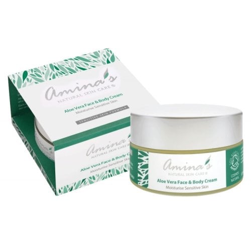 AMINAS ALOE VERE FACE AND BODY CREAM 50ML