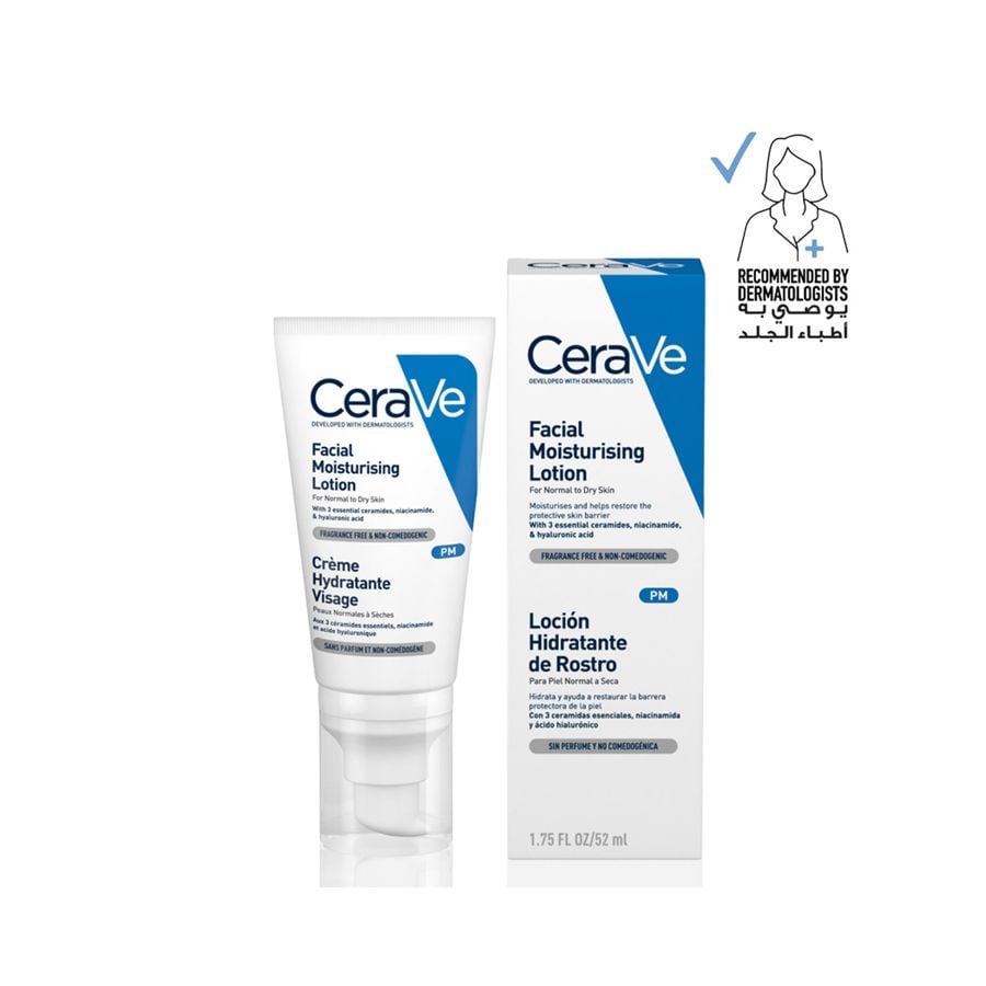 CERAVE PM FACIAL MOISTURISING LOTION 52ML