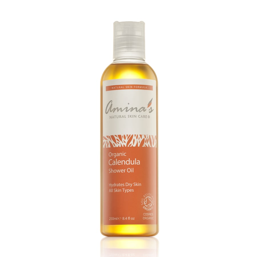 AMINAS ORGANIC CALENDULA SHOWER OIL 250ML