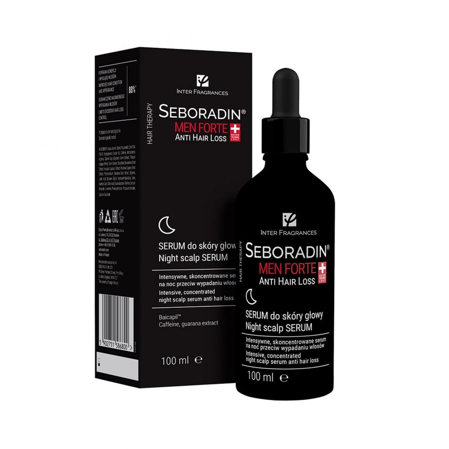 I.F SEBORADIN MEN FORTE ANTI HAIR LOSS SCALP SERUM 100ML