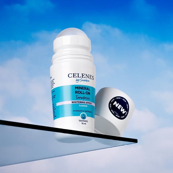 CELENES MINERAL ROLL-ON 75ML WHITENING EFFECT ANTI-ODOUR